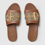 Gucci Women’s slide sandal with Horsebit - Image 2